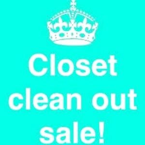 Time to clean out the closet!
